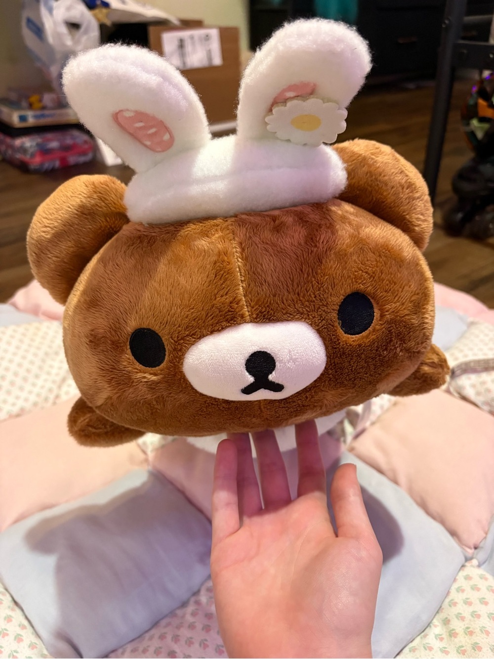 Rilakkuma Easter bunny plush